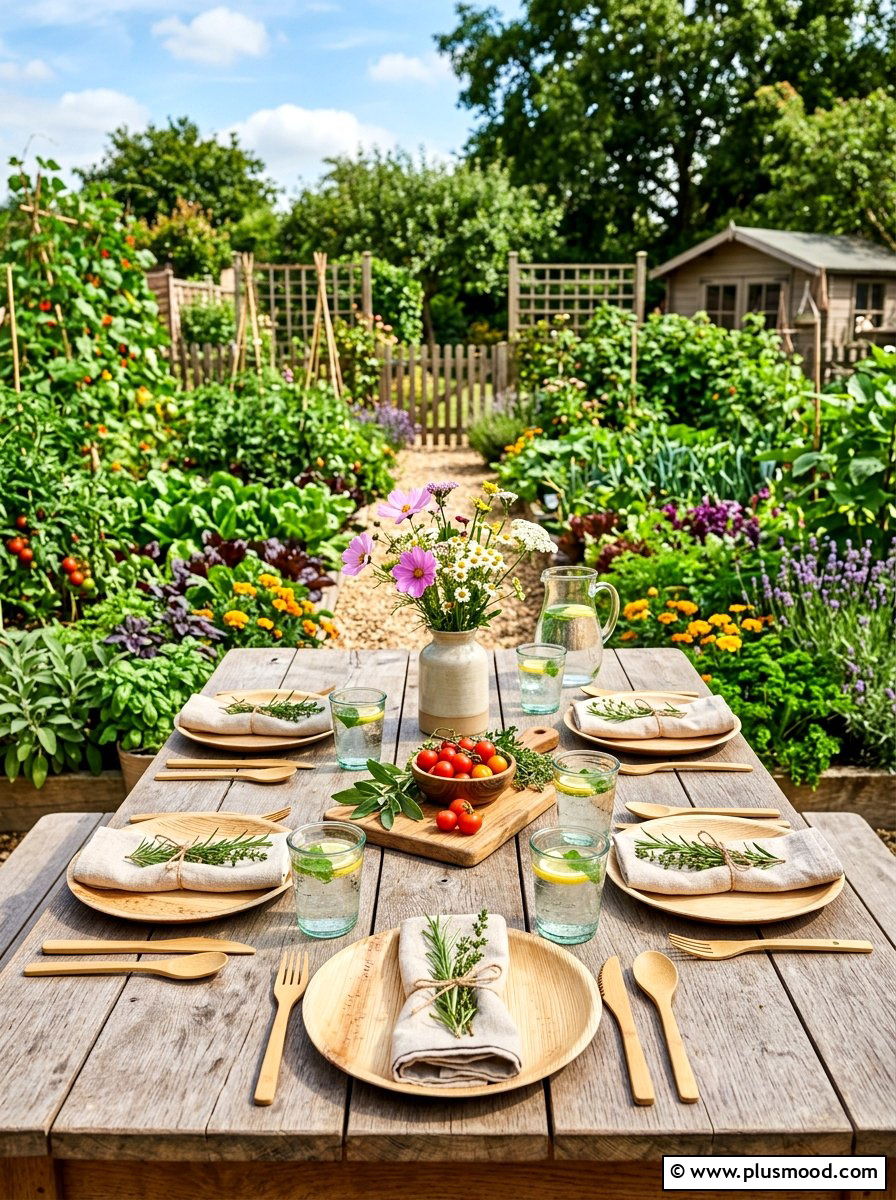 Sustainable Outdoor Tableware - 25 late summer outdoor dining ideas