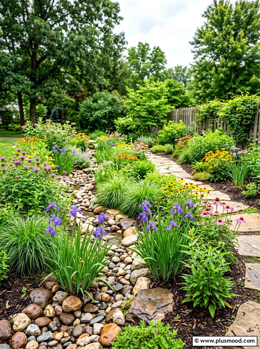 Sustainable Summer Rain Garden - 25 beautiful summer garden ideas