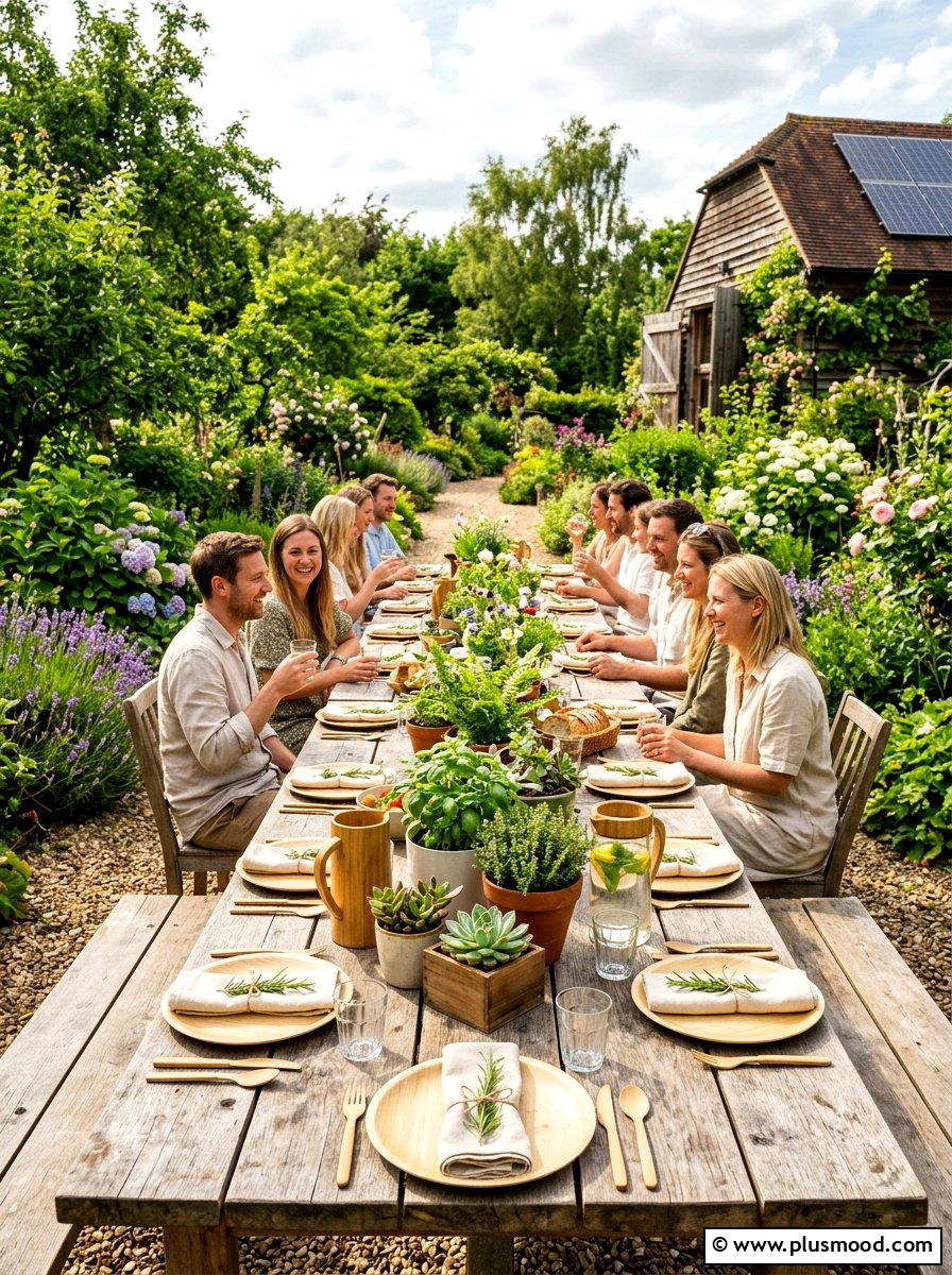 Sustainable eco garden party - 25 summer garden party ideas