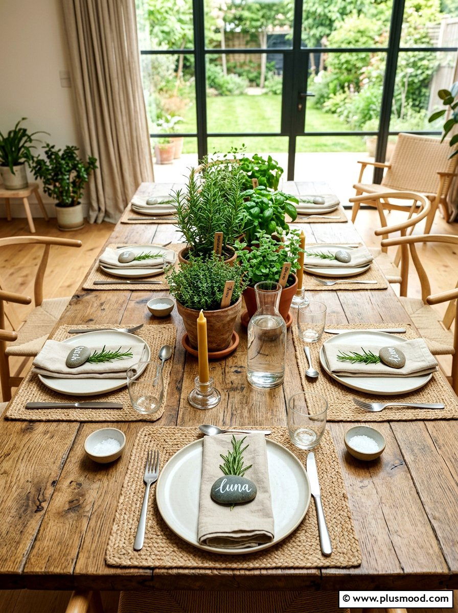 Sustainable table decor - 25 summer entertaining table ideas
