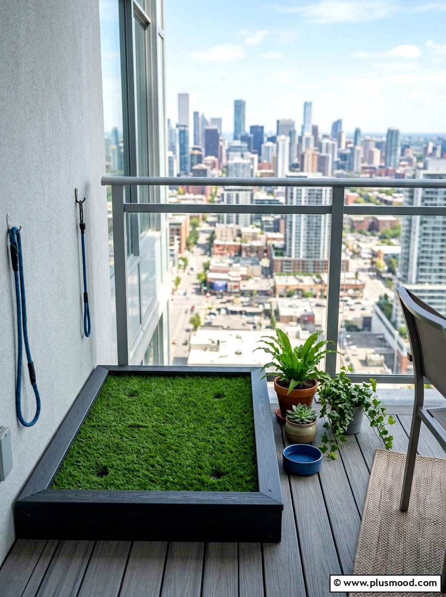 Synthetic turf dog potty - 25 small backyard ideas for dogs