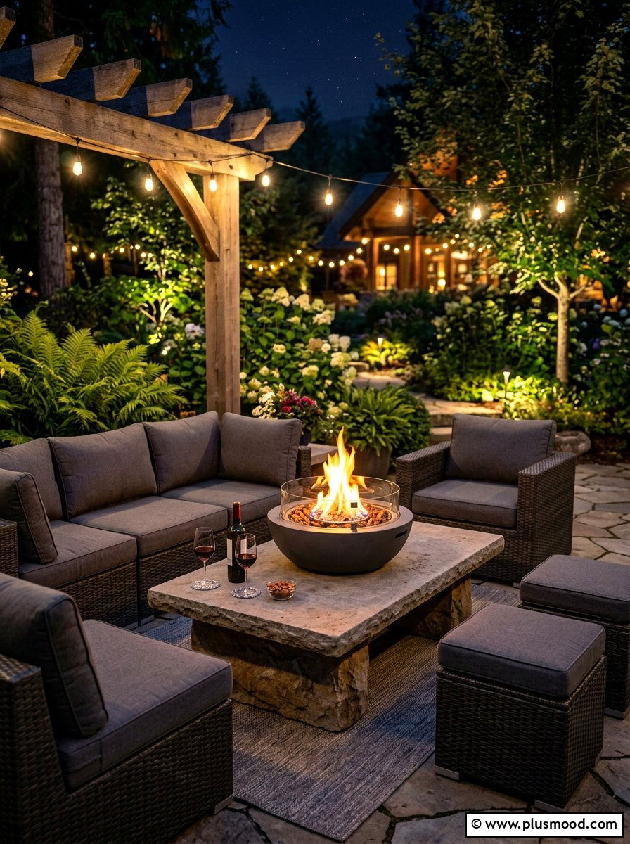 Tabletop Fire Pit - 25 summer patio decor ideas for renters