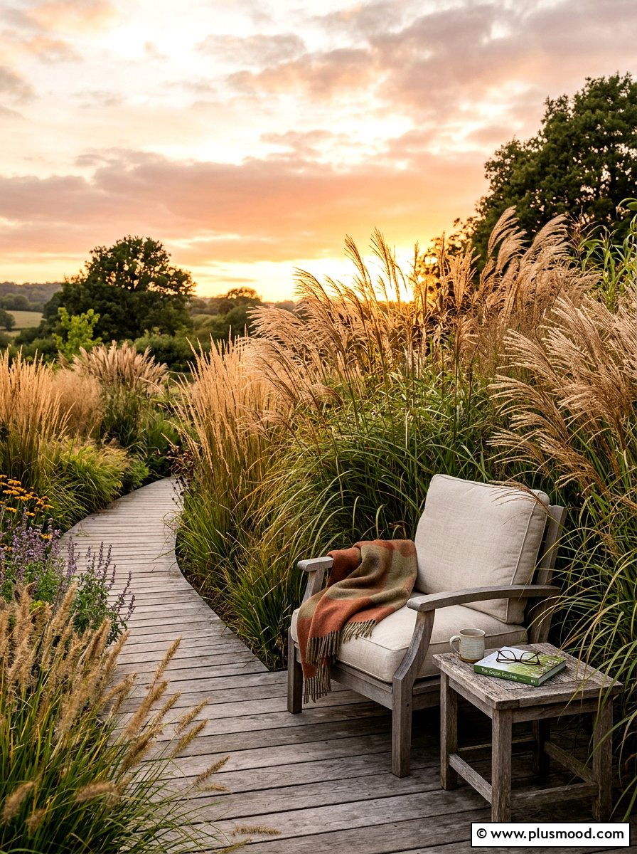 Tall Grasses For Screening - 25 small backyard ideas for privacy
