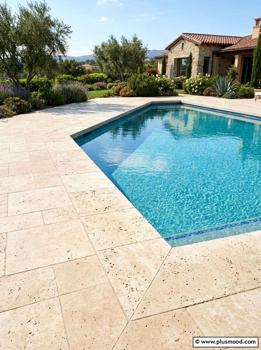 Tall hornbeam hedge pool privacy - 25 pool landscaping ideas with privacy hedge