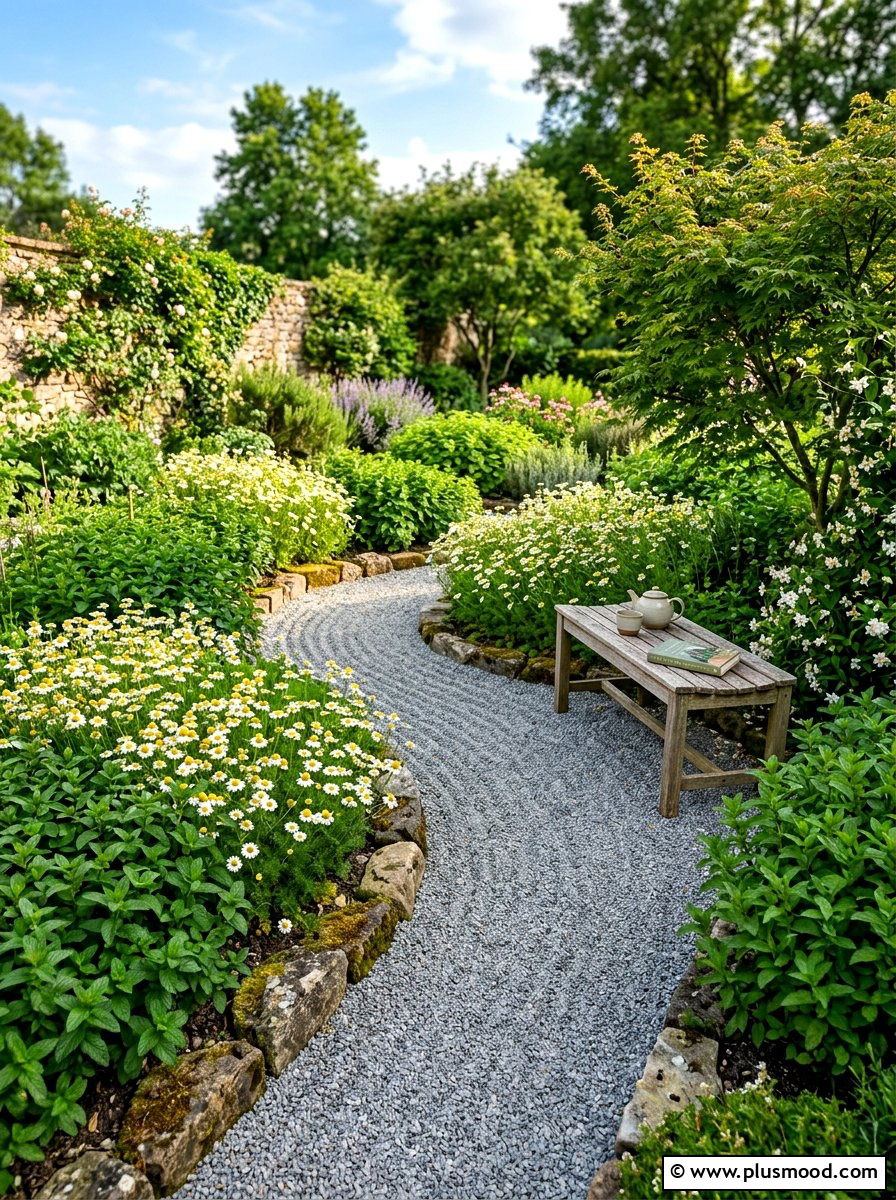 Tea Herb Garden - 25 summer edible garden ideas