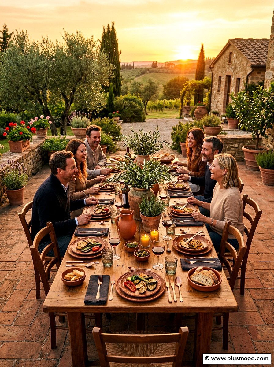 Terracotta Outdoor Dining - 25 summer tablescape ideas for outdoor dining