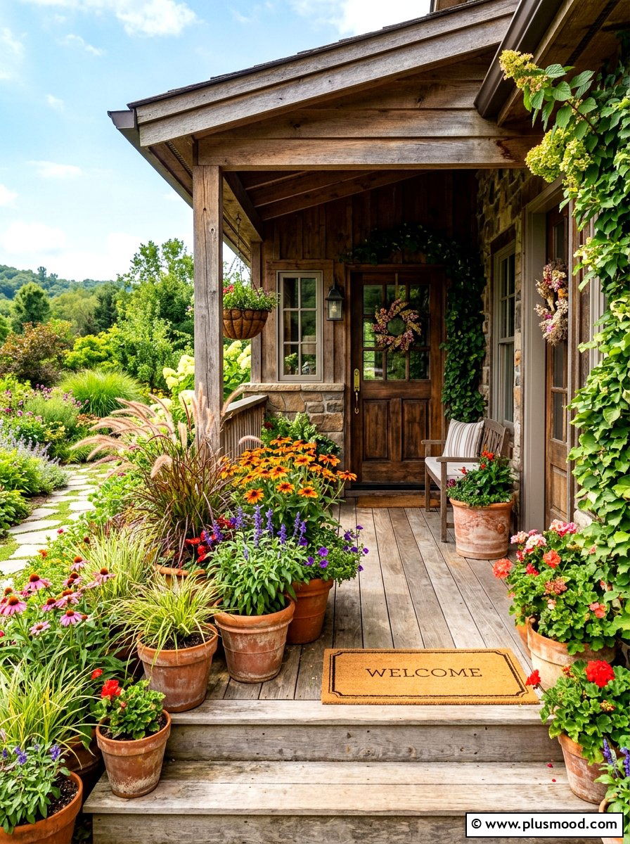 Terracotta Planter - 25 late summer home decor ideas