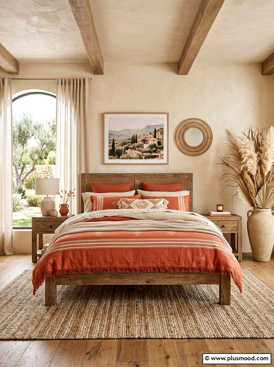 Terracotta Summer Duvet Style - 25 summer duvet styling ideas