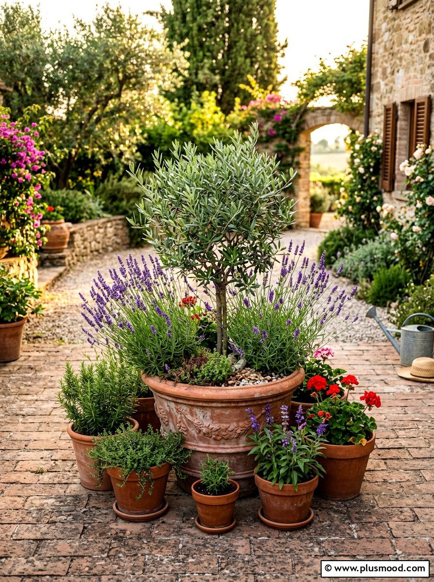 Terracotta pot summer planter - 25 beautiful summer planter ideas
