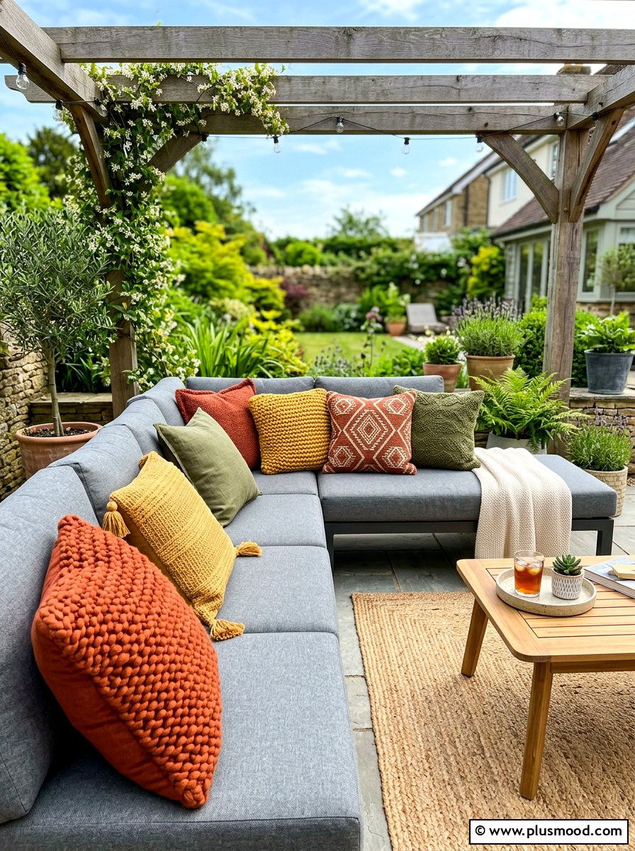 Throw Pillow - 25 end of summer patio refresh ideas