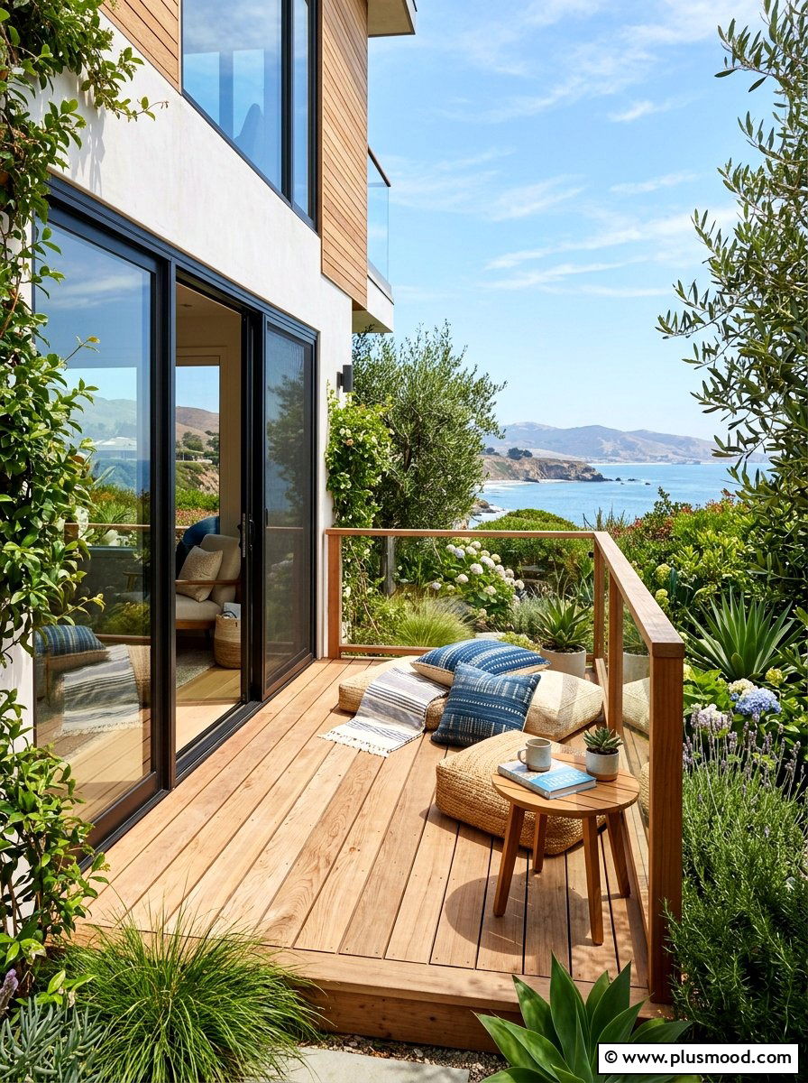 Tiny Wood Deck - 25 small backyard ideas for tiny homes