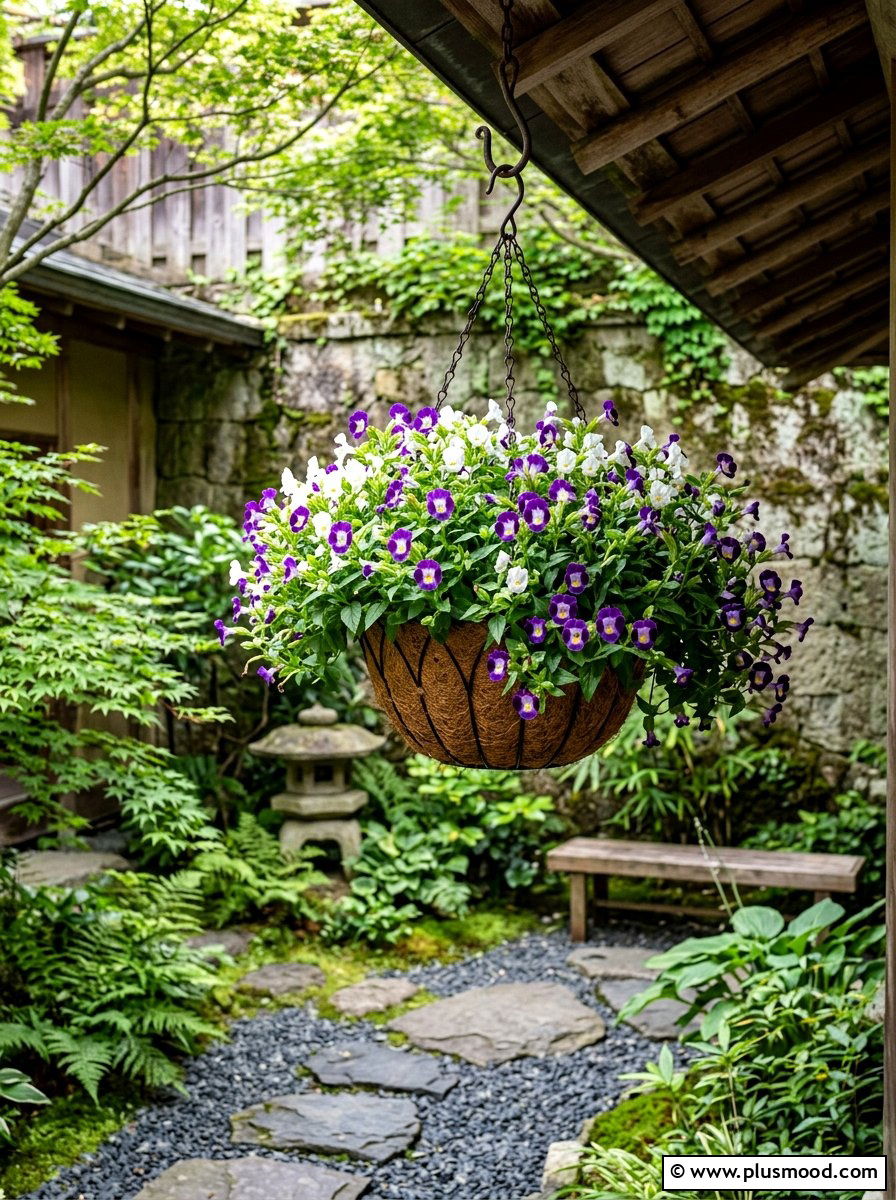 Torenia Hanging Basket - 25 summer hanging basket ideas for summer