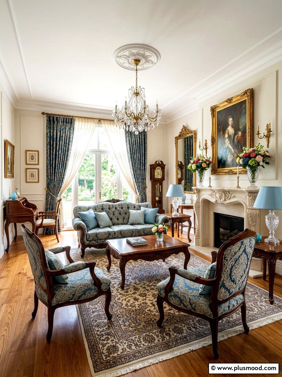 Traditional Living Room - 25 best summer living room ideas