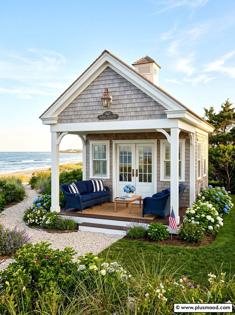 Traditional Shingle Cabana - 25 summer cabana ideas