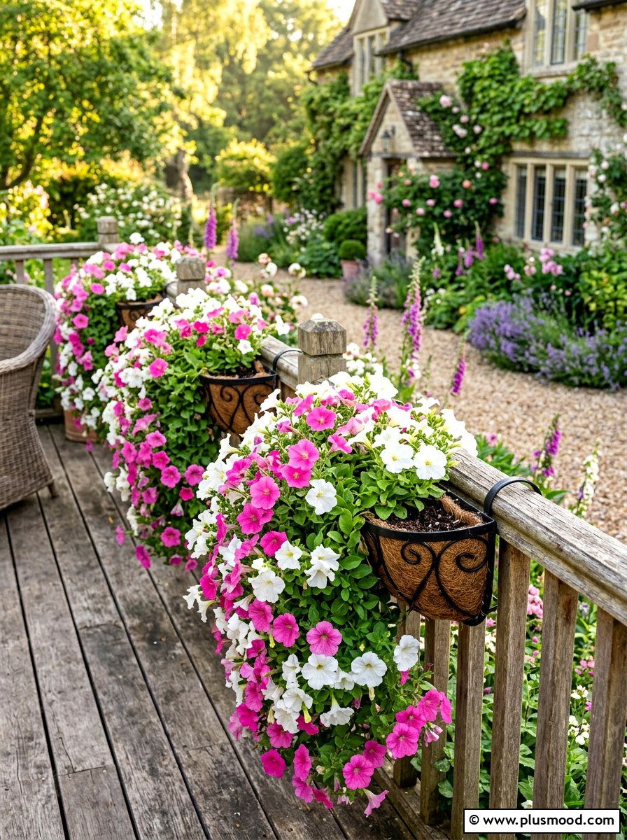 25 Summer Porch Rail Planter Ideas for Colorful Curb Appeal