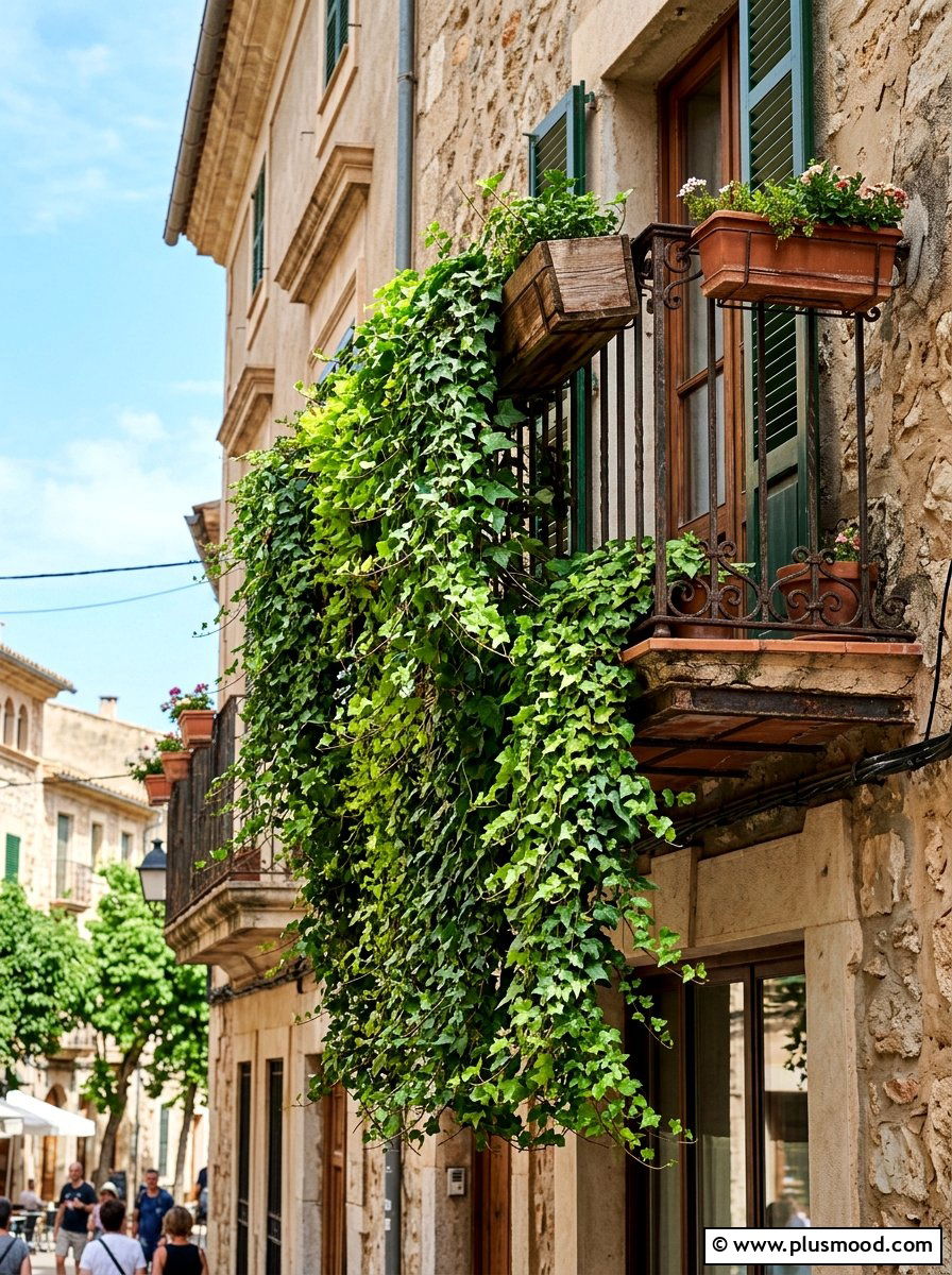 Trailing Vine Box - 25 summer balcony planter ideas