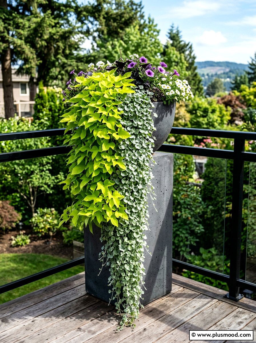 Trailing Vine Container - 25 summer planter ideas
