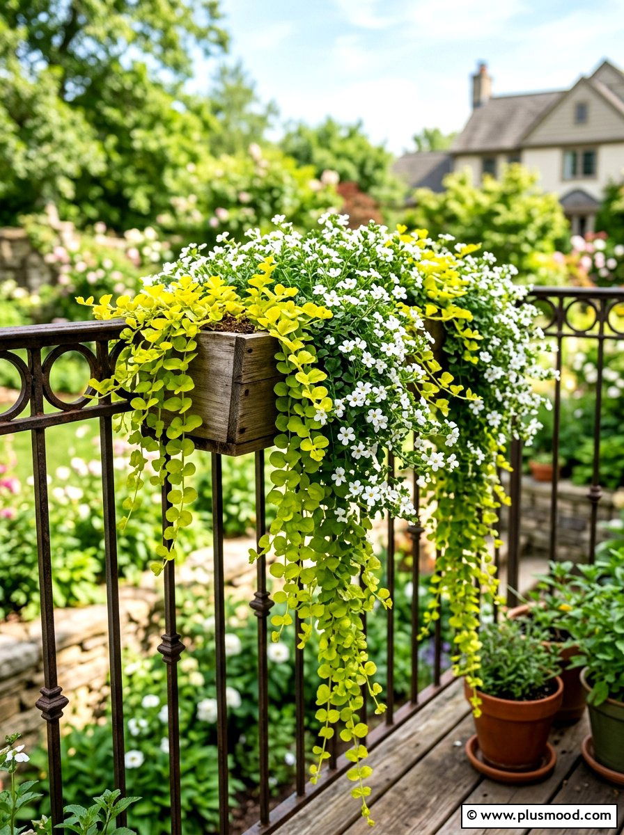 Trailing vine box - 25 summer planter box ideas