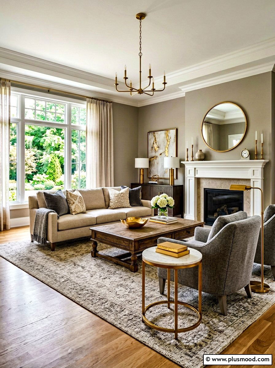 Transitional Living Room - 25 best summer living room ideas