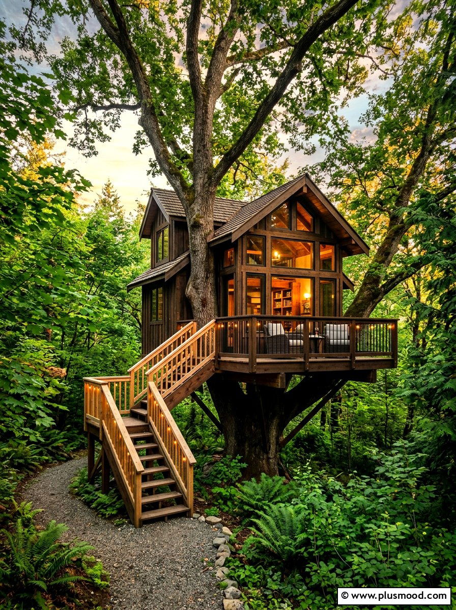 Tree House for Adults - 25 best summer backyard ideas