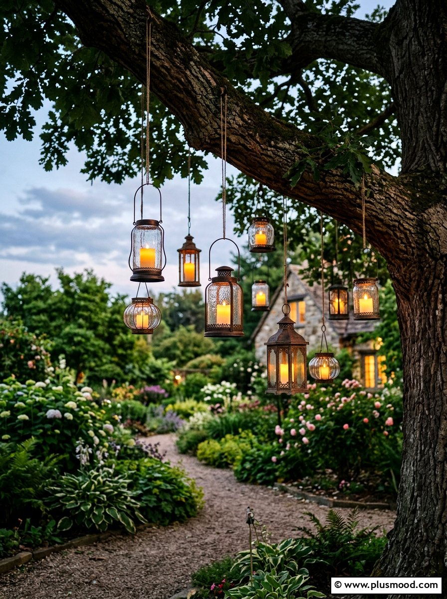 Tree Lanterns - 25 small backyard ideas for weddings