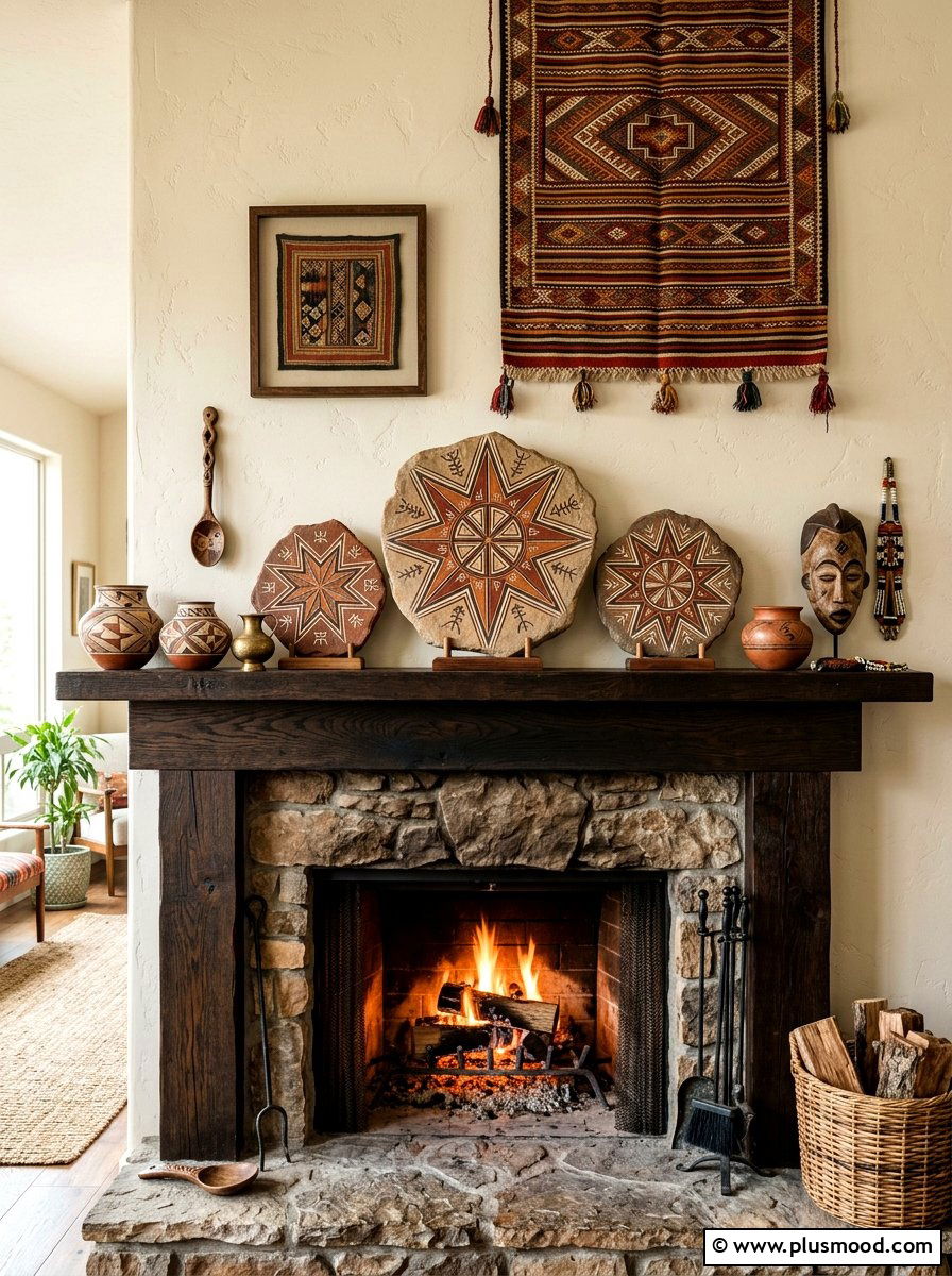 Tribal Star Rock Patterns - 25 painted rock ideas with stars