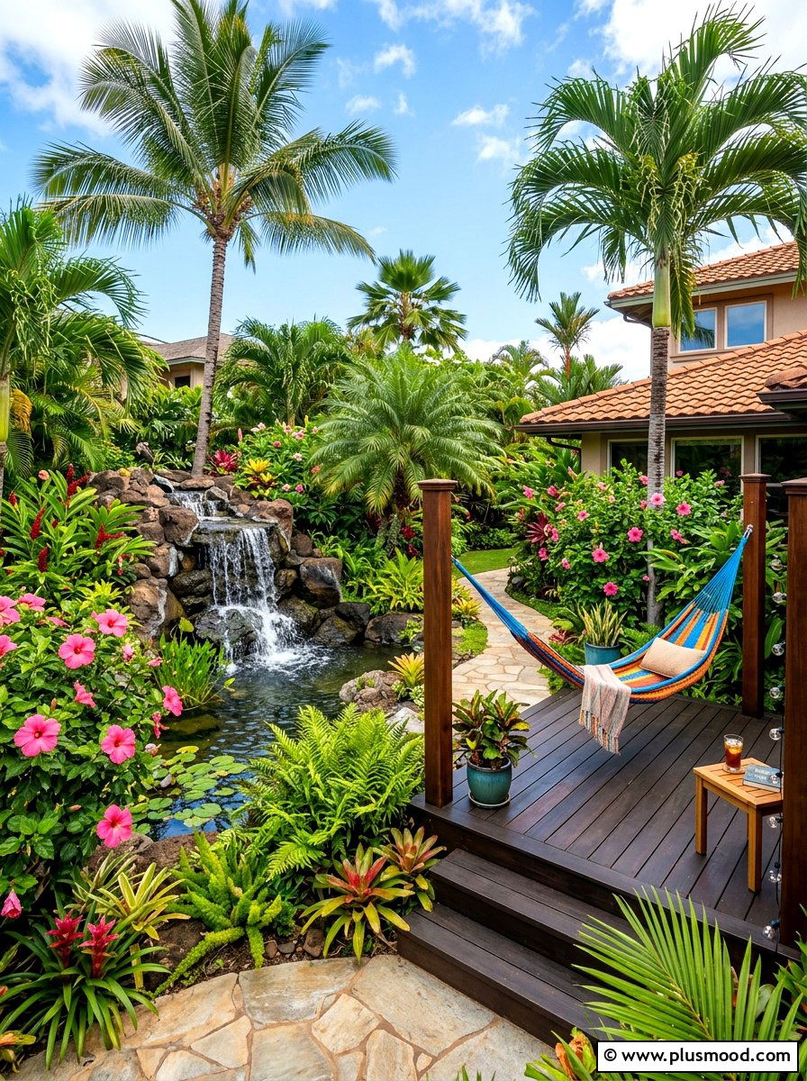 Tropical Backyard Oasis - 25 fresh summer garden styling ideas