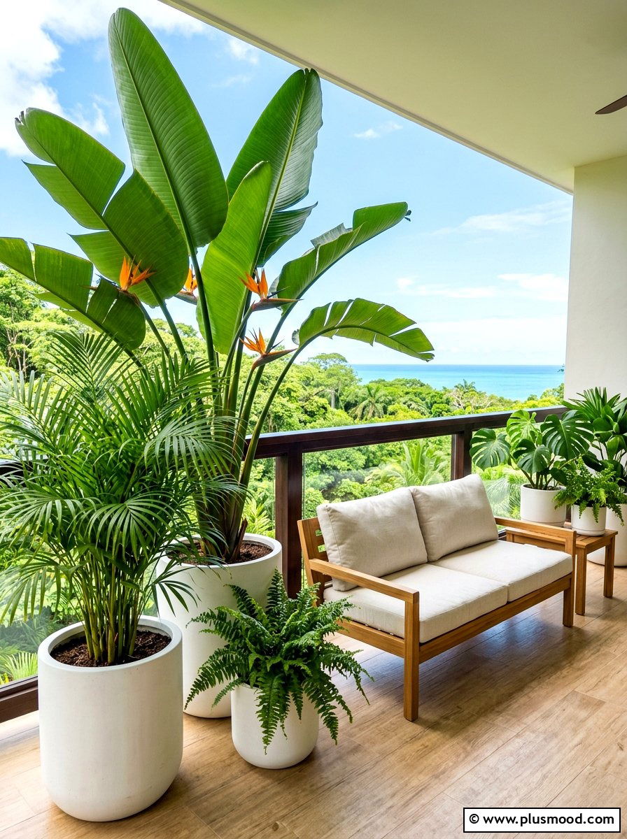 Tropical Balcony Plants - 25 summer balcony ideas