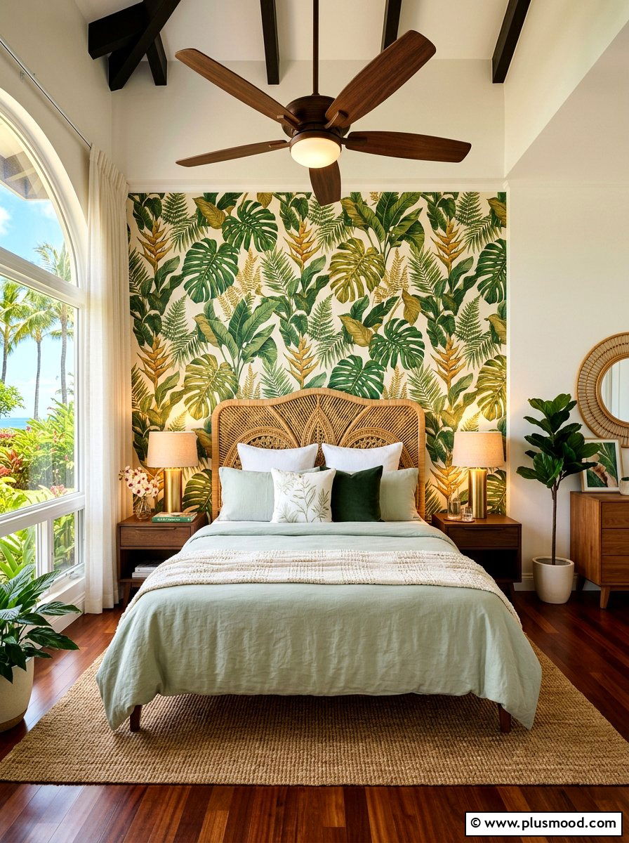 Tropical Bedroom Decor - 25 elegant summer decor ideas