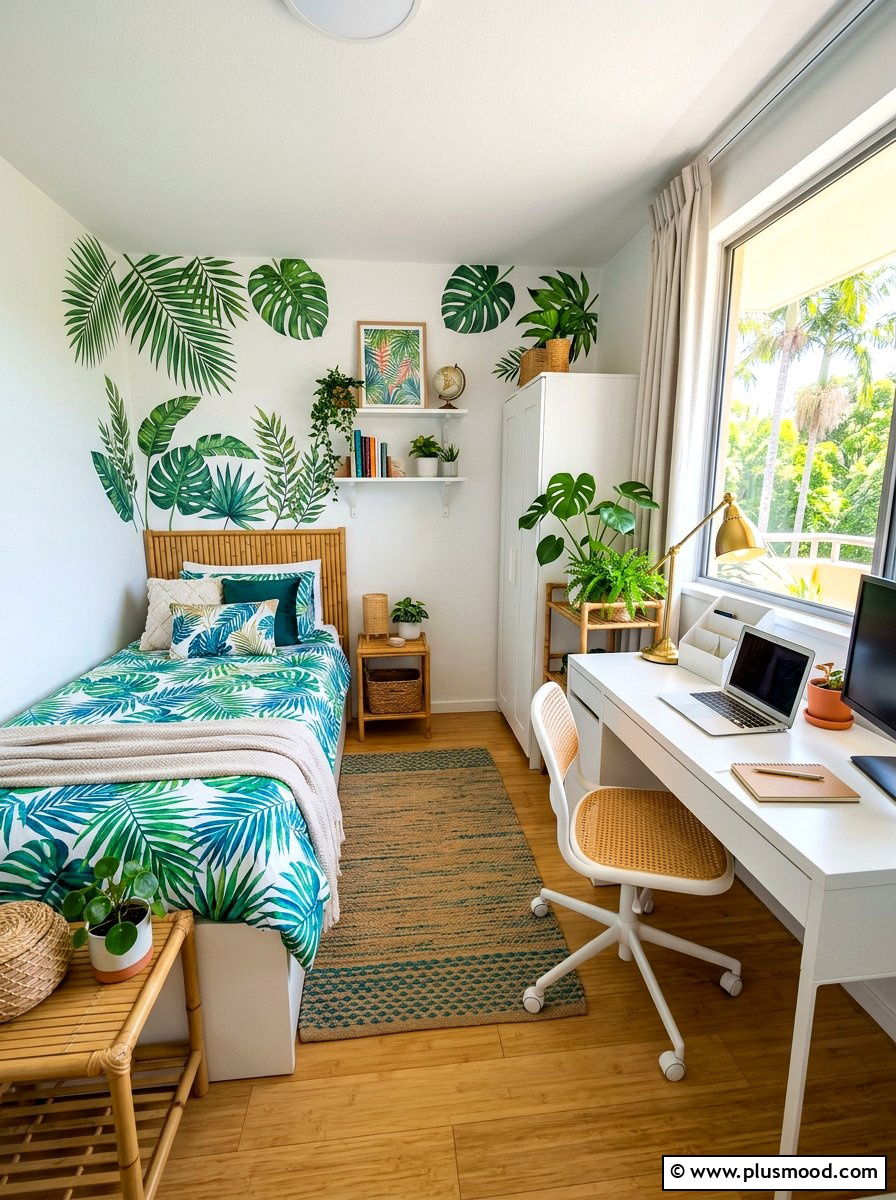 Tropical Dorm Decor - 25 summer dorm room ideas