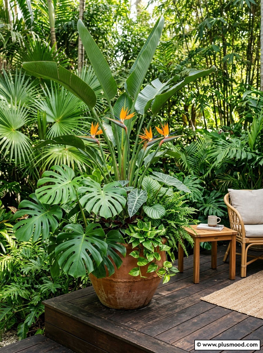 25 Small Backyard Ideas With Potted Plants for Lush Style