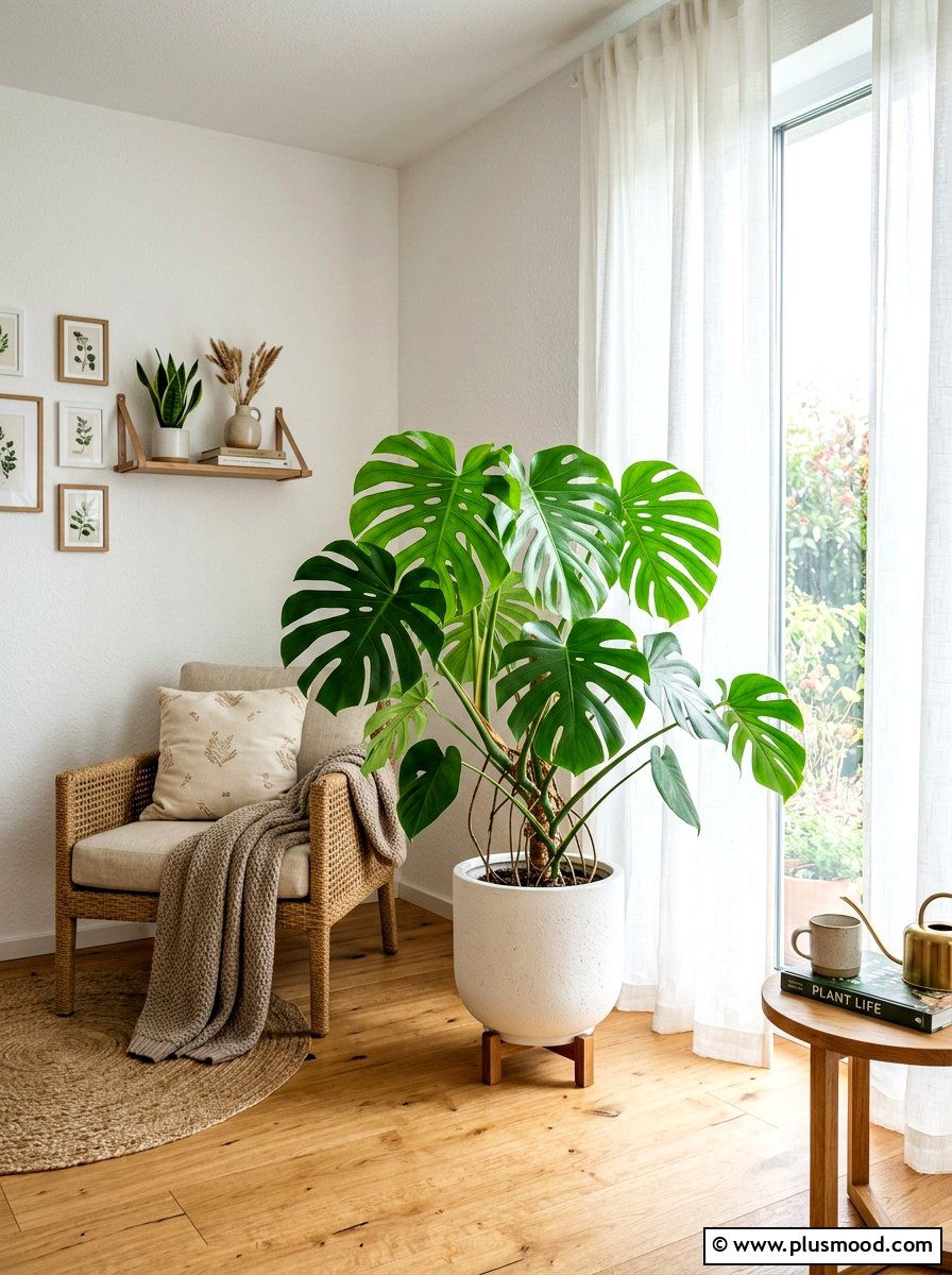 Tropical Indoor Plant - 25 summer interior decor ideas