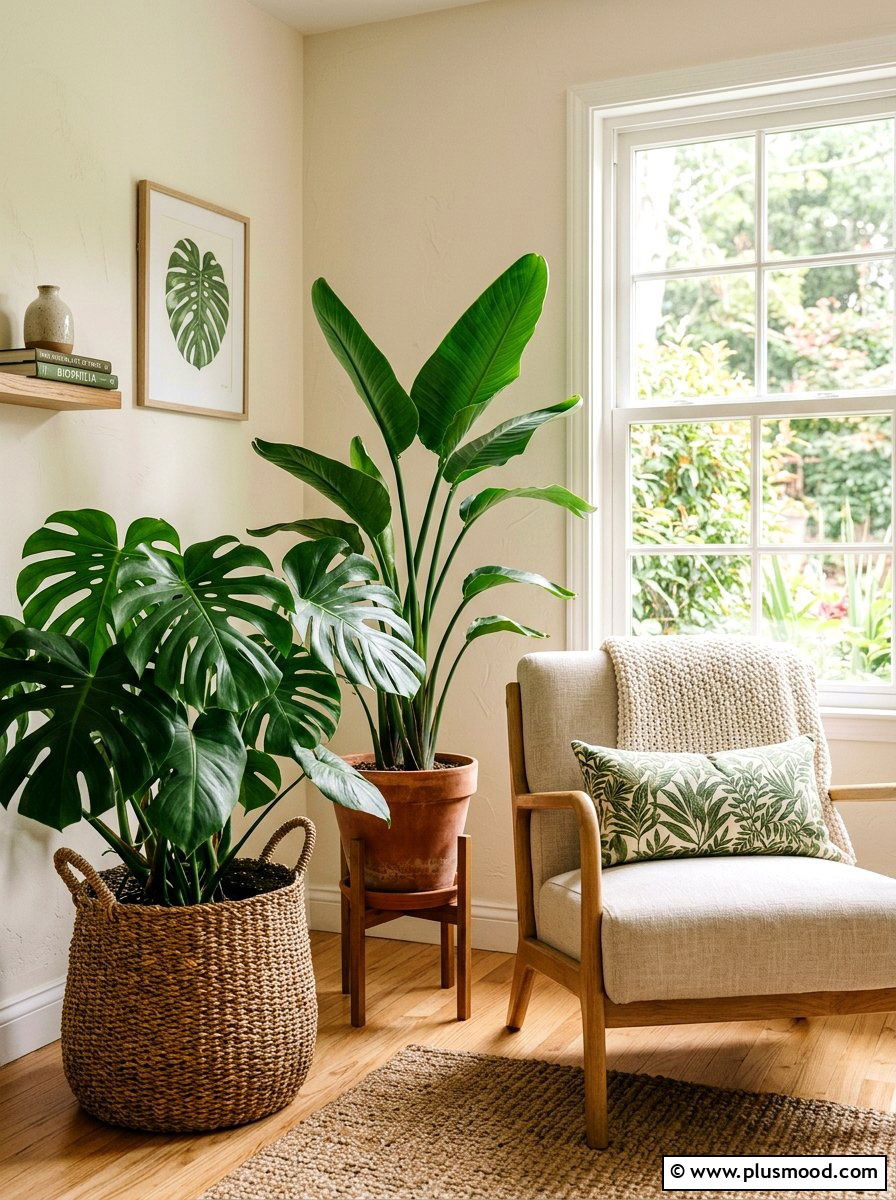 Tropical Indoor Plants - 25 simple summer home decor ideas