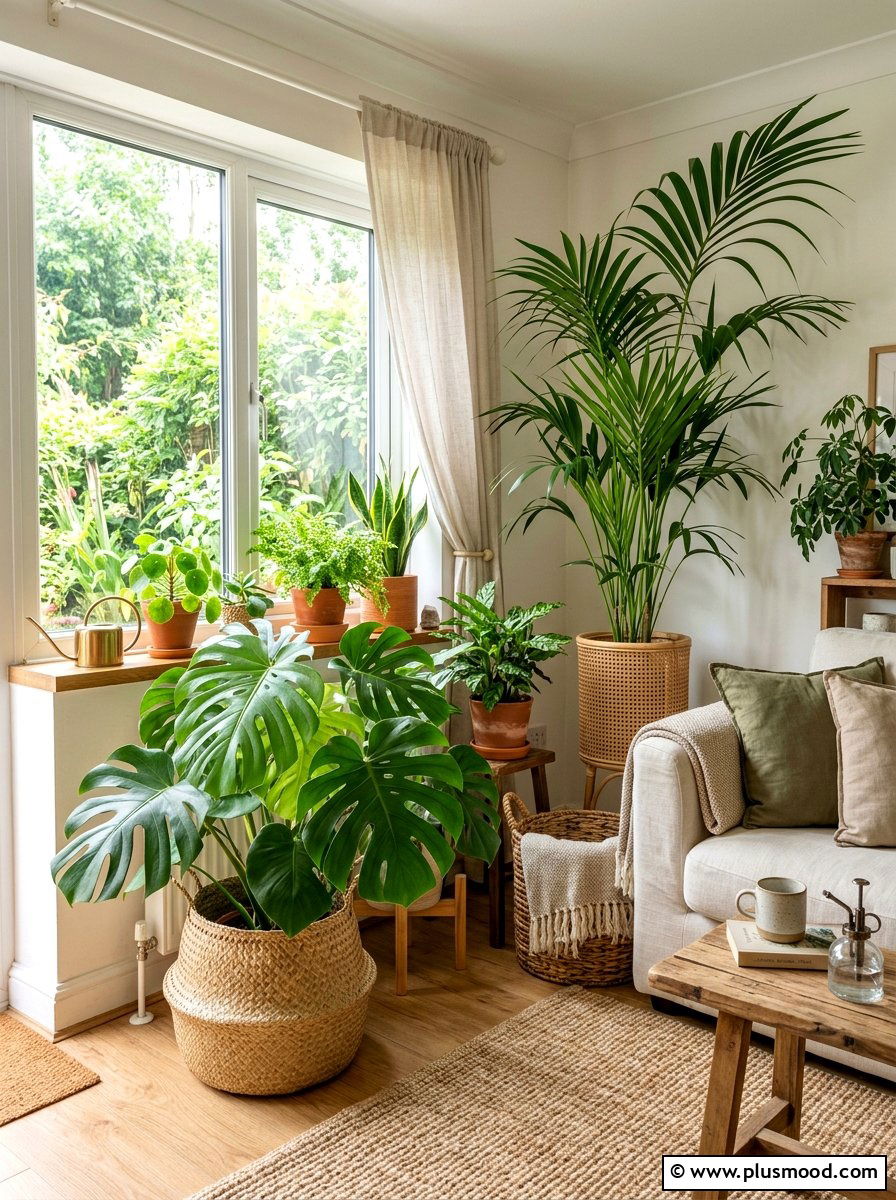 Tropical Indoor Plants - 25 beautiful summer home decor ideas