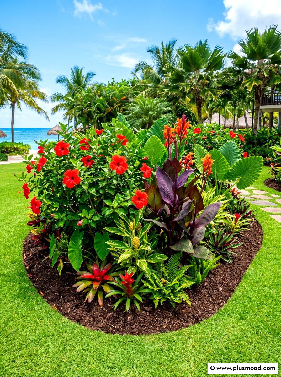 Tropical Island Bed - 25 summer island bed ideas