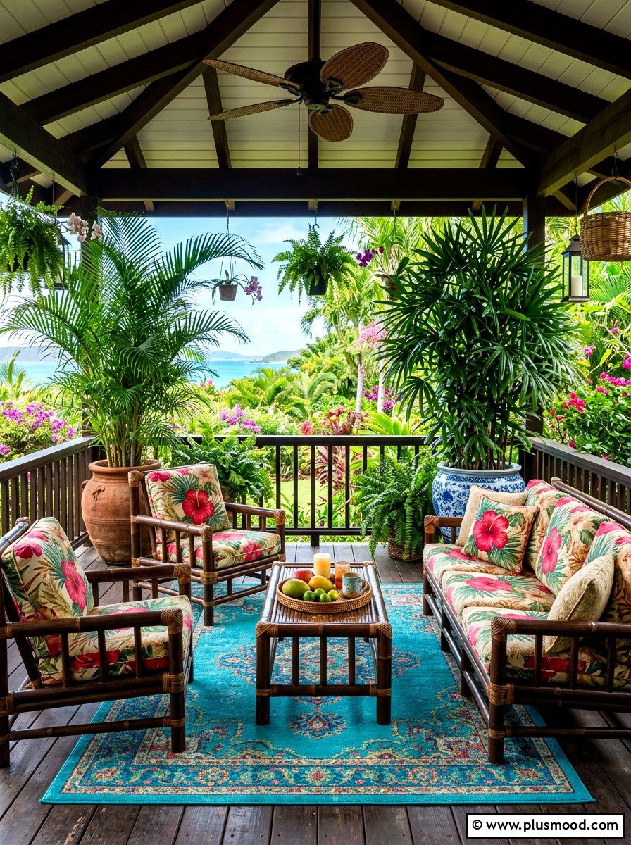 Tropical Porch Decor - 25 best summer porch ideas