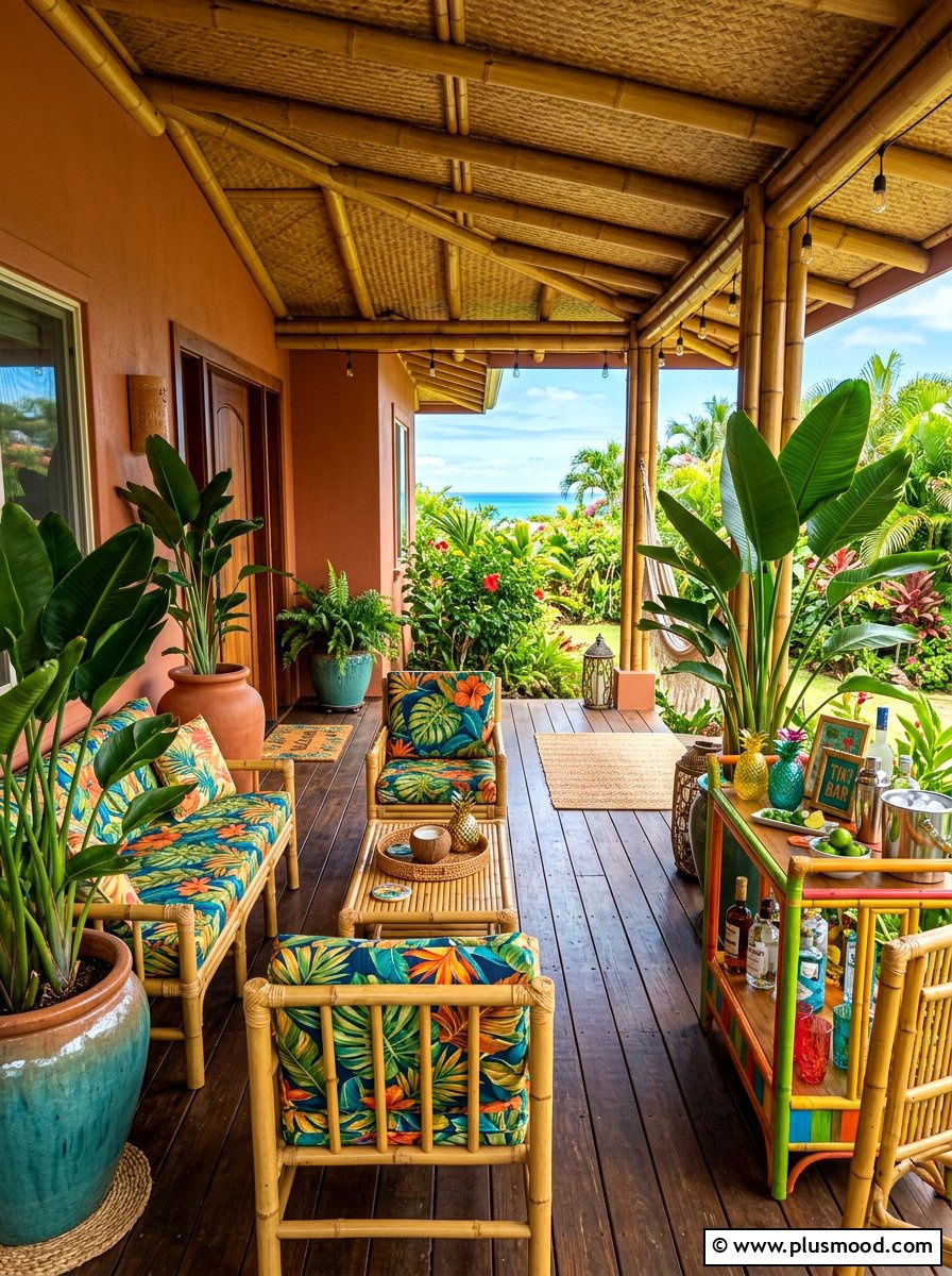Tropical Style Front Porch - 25 summer cottage front porch ideas