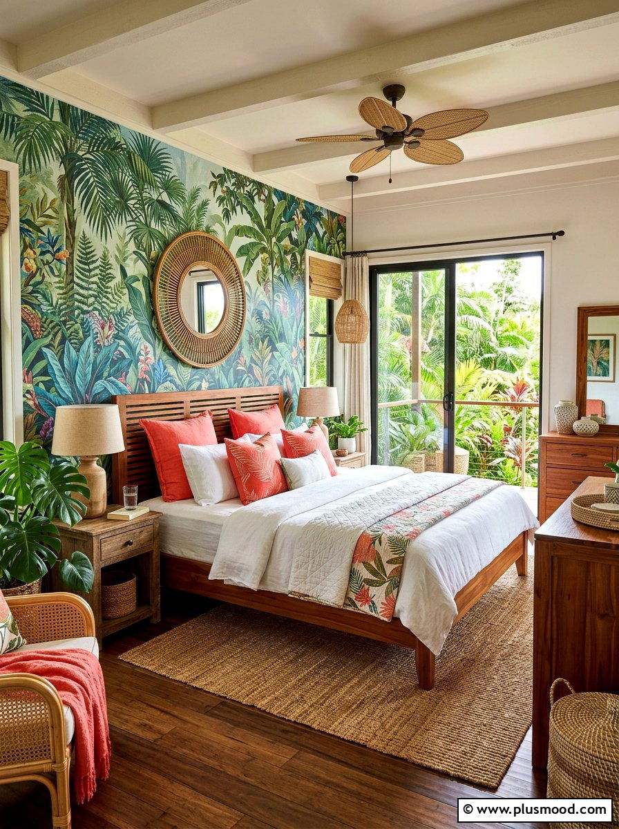 Tropical Summer Master Bedroom - 25 summer master bedroom ideas