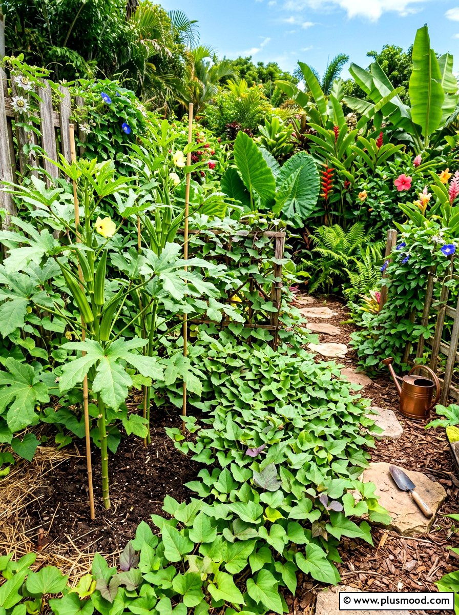 Tropical Summer Vegetable Garden - 25 summer vegetable garden ideas