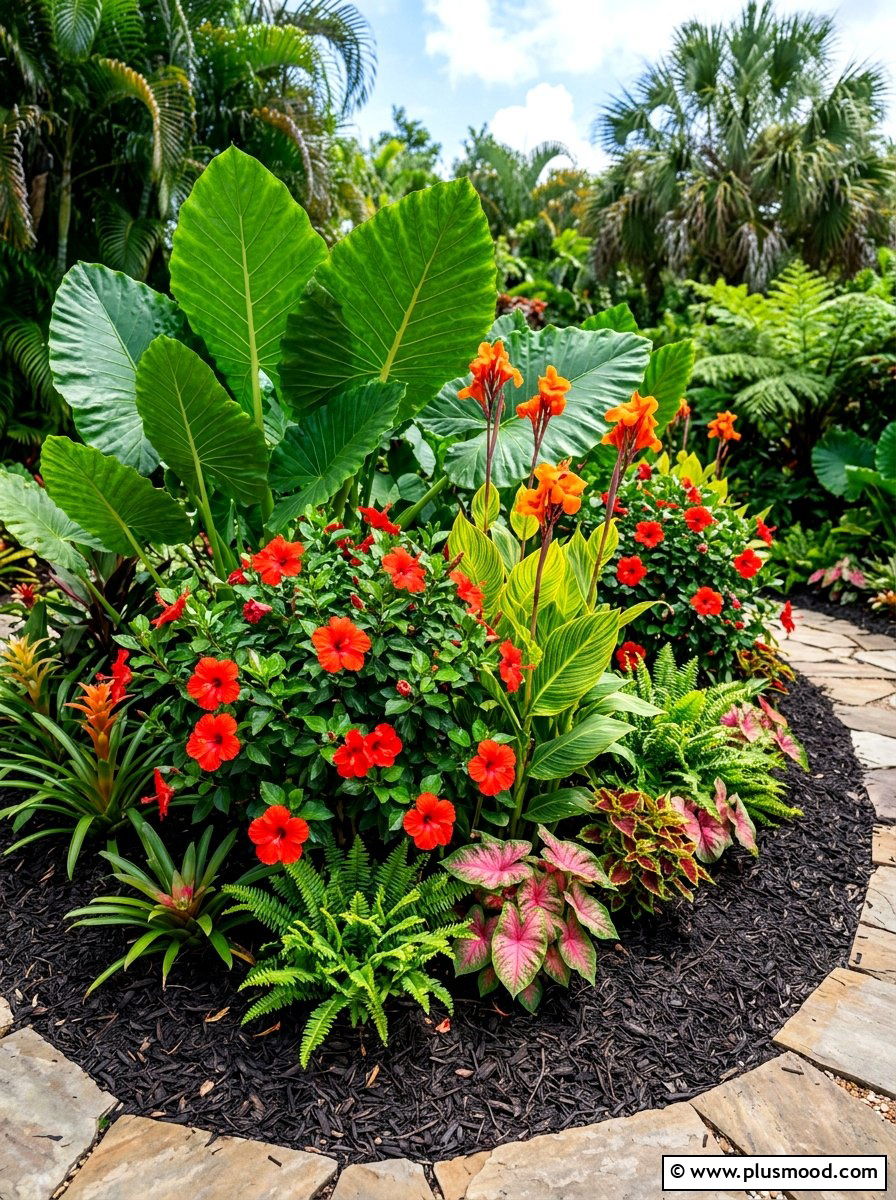 Tropical garden plants - 25 summer flower bed ideas