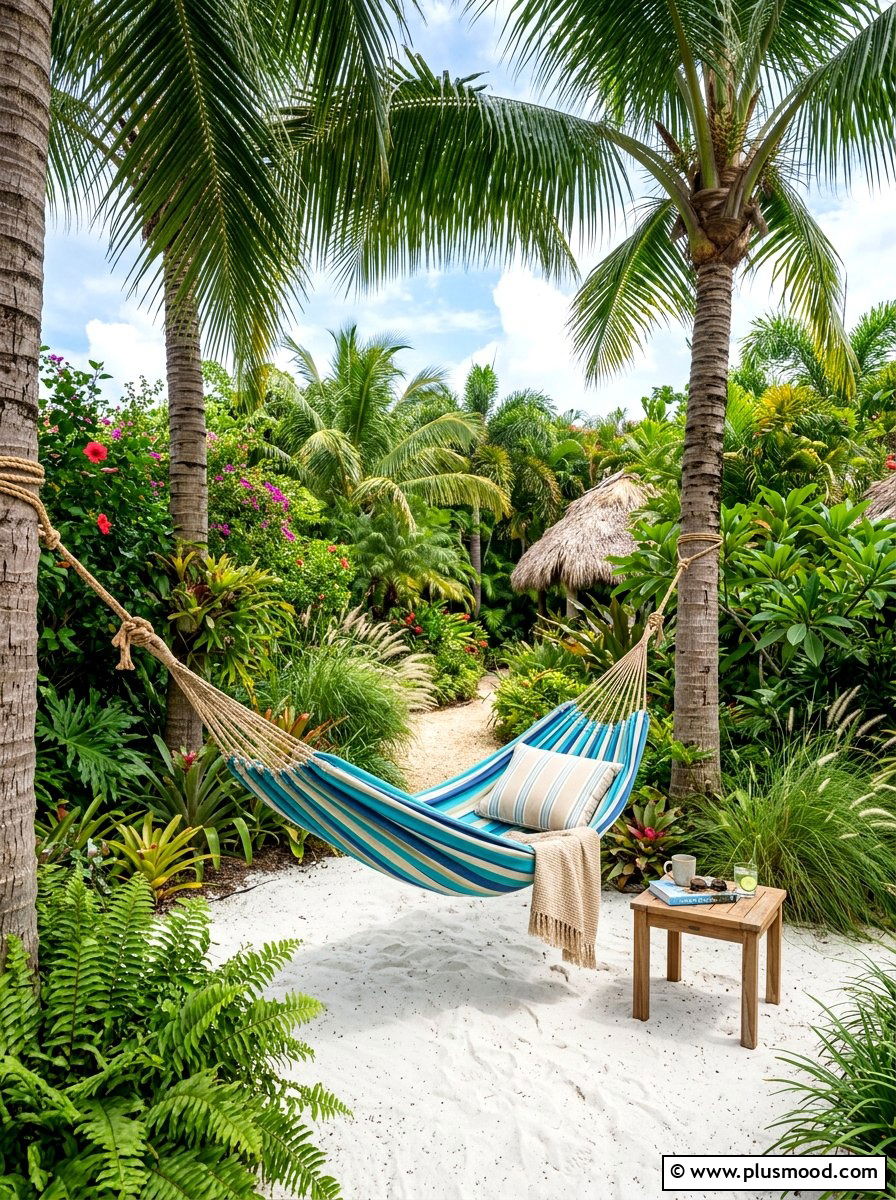 Tropical hammock retreat - 25 summer tropical landscaping ideas