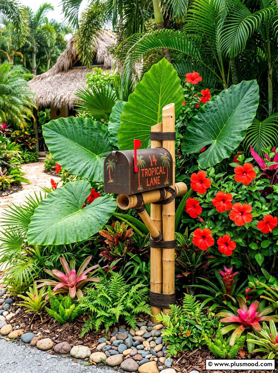 25 Summer Mailbox Landscaping Ideas for Curb Appeal