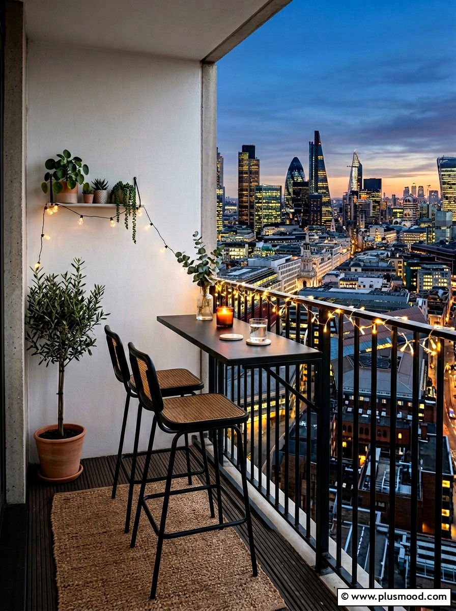 Urban Balcony Set - 25 summer patio furniture ideas
