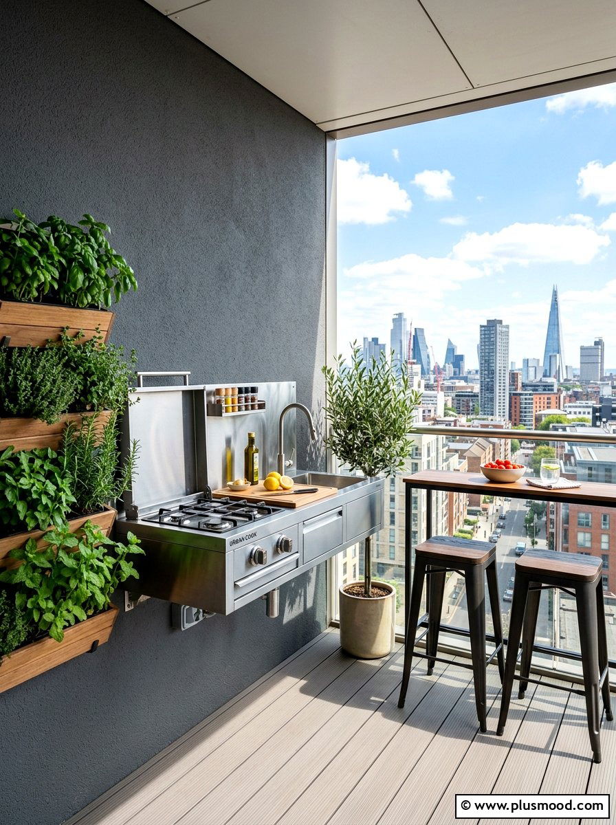 Urban Compact Outdoor Kitchen - 25 summer backyard outdoor kitchen ideas