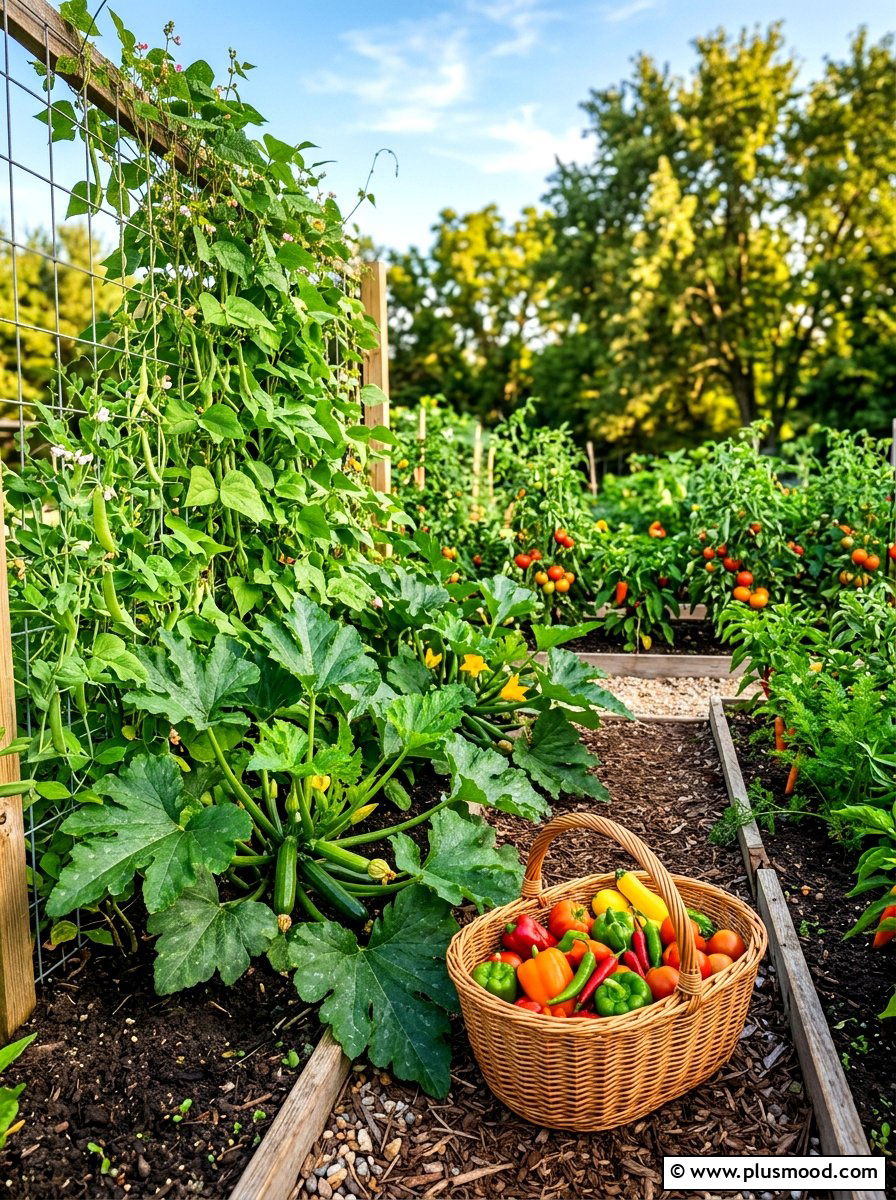 Vegetable Garden - 25 easy summer garden ideas