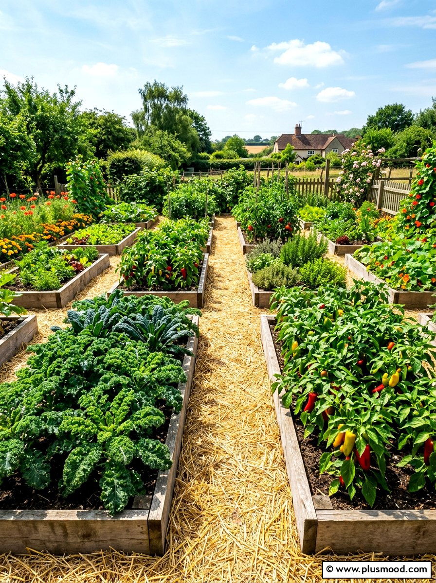 Vegetable Patch Layout - 25 simple summer garden ideas