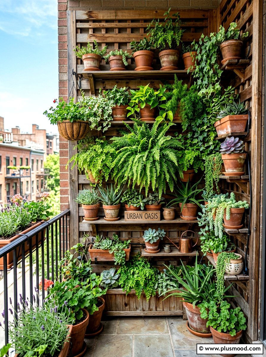 Vertical Balcony Garden - 25 summer balcony refresh ideas