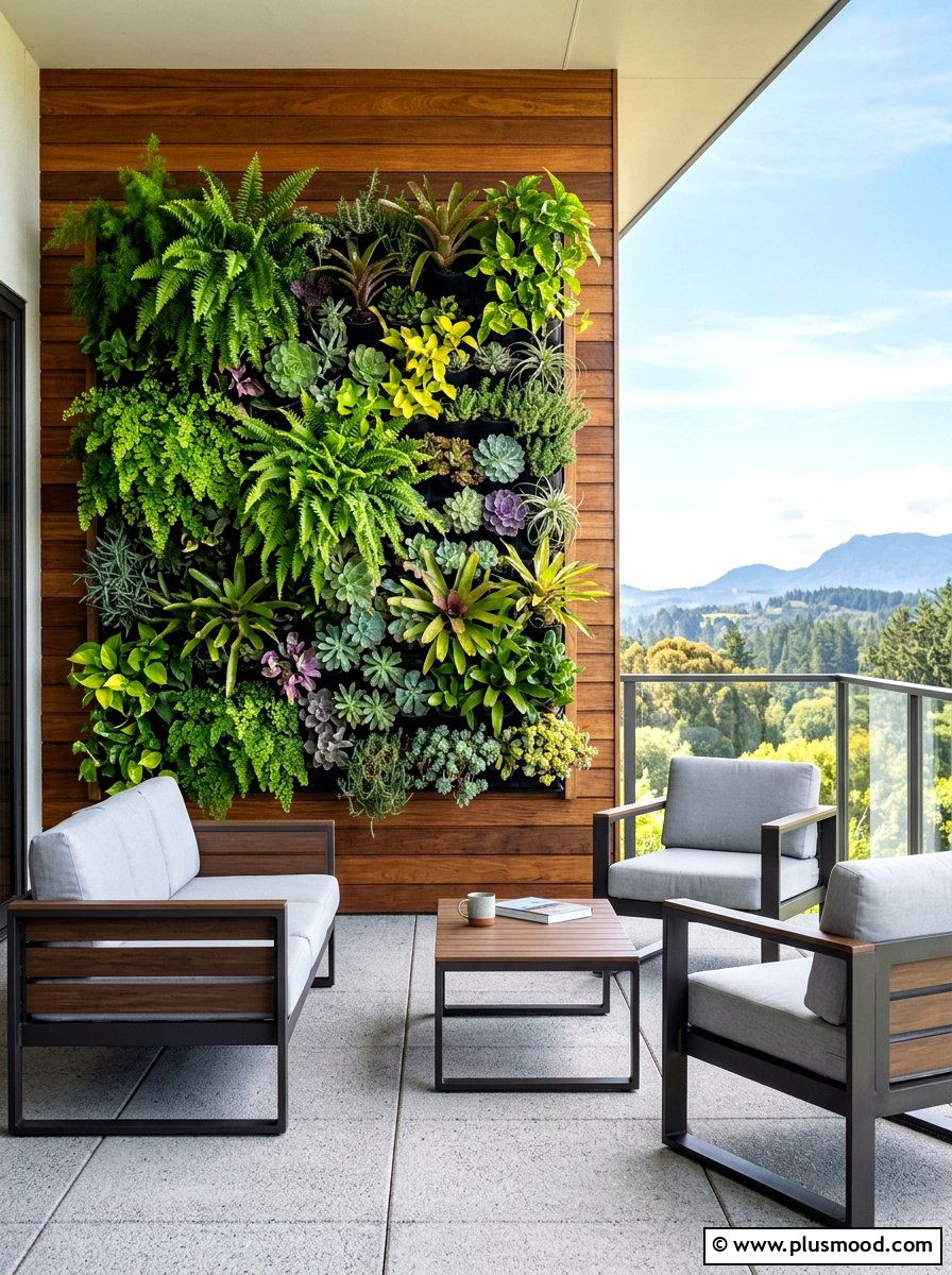 Vertical Garden - 25 summer patio garden ideas
