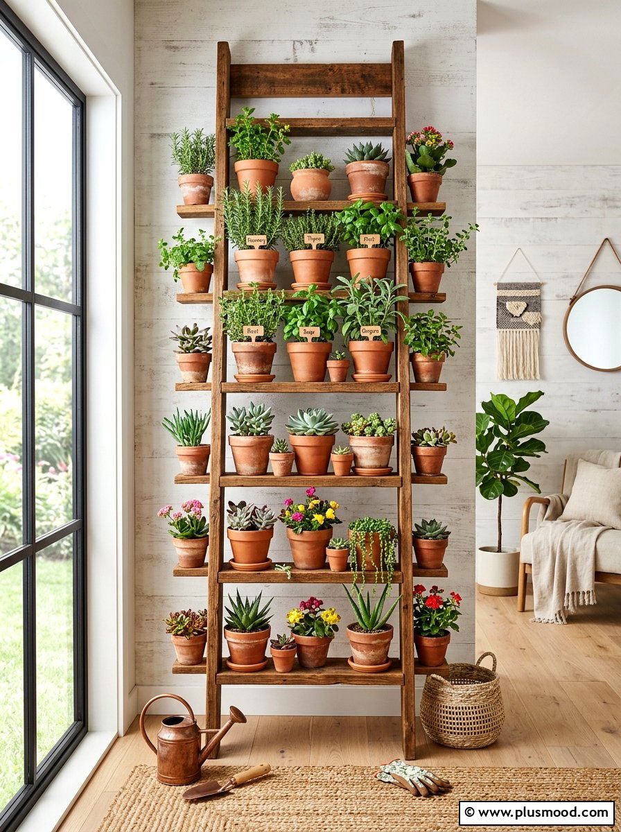 Vertical Garden Wall - 25 small backyard ideas for renters