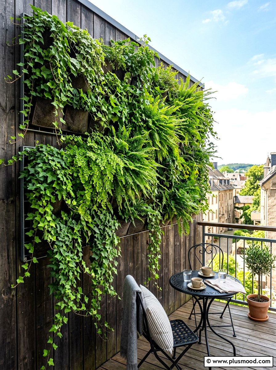 Vertical Garden Wall - 25 summer low maintenance garden ideas